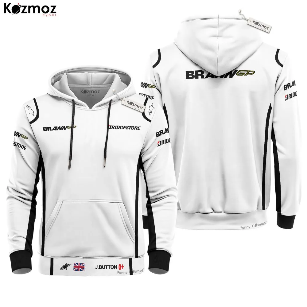Jenson Button Racing Costume 2009 Collection - Brawn GP  Racing Team - Image 2