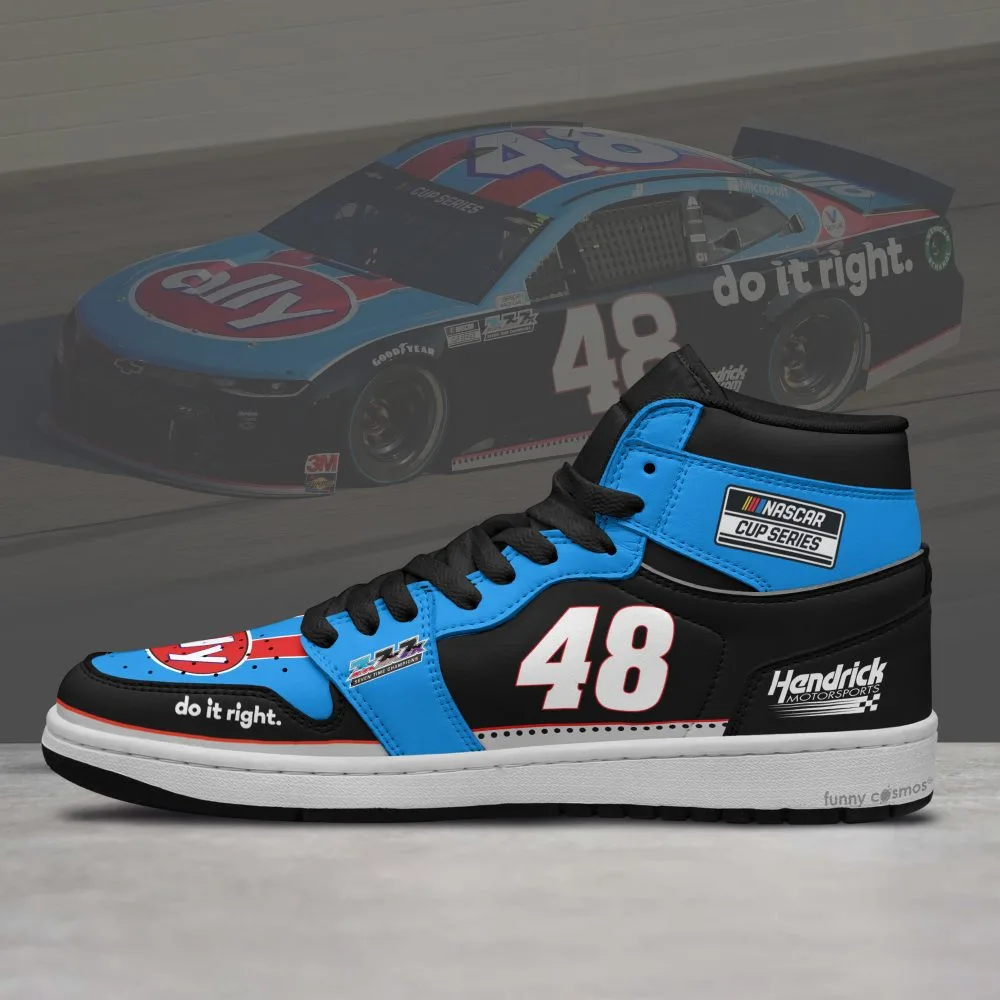 Jimmie Johnson Hendrick Motorsports Custom Shoes Champion Tribute Livery 2020 Livery 7x Racing Shoes - Image 3