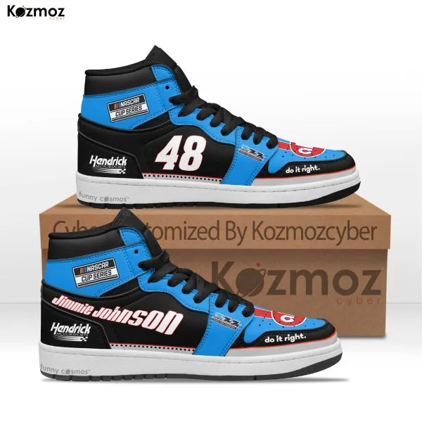 Jimmie Johnson Hendrick Motorsports Custom Shoes Champion Tribute Livery 2020 Livery 7x Racing Shoes
