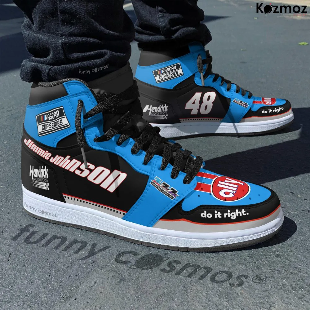 Jimmie Johnson Hendrick Motorsports Custom Shoes Champion Tribute Livery 2020 Livery 7x Racing Shoes - Image 2