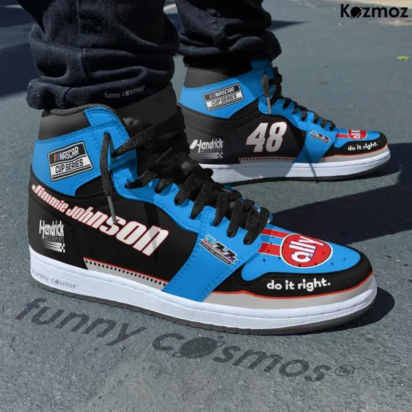 Alternative view of Jimmie Johnson Hendrick Motorsports Custom Shoes Champion Tribute Livery 2020 Livery 7x Racing Shoes