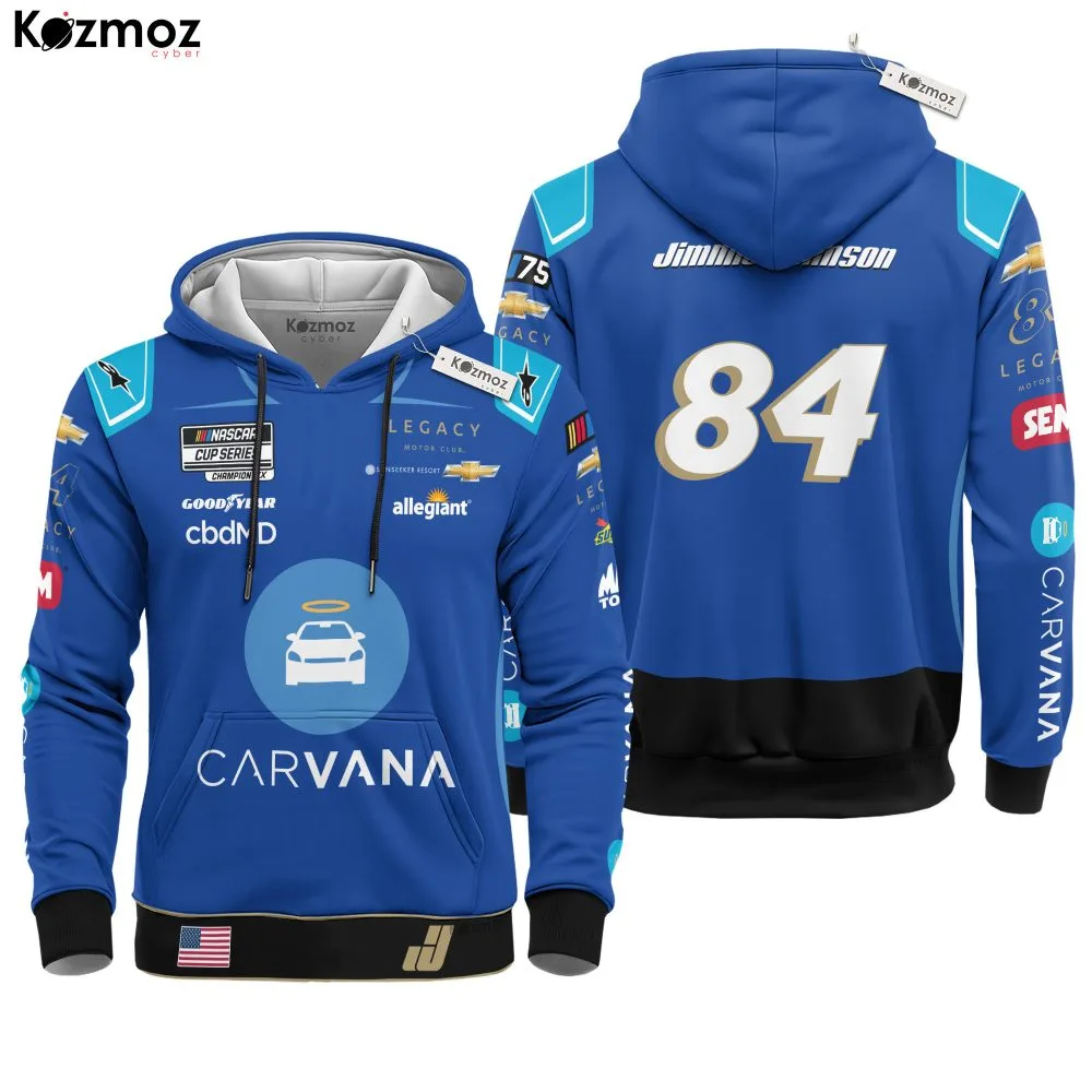 Jimmie Johnson Racing Costume 2023 Carvana Collection - Legacy Motor Club NASCAR Racing Team - Image 2
