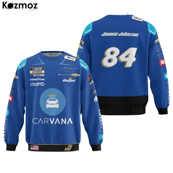 Jimmie Johnson Racing Costume 2023 Carvana Collection - Legacy Motor Club NASCAR Racing Team - Image 4