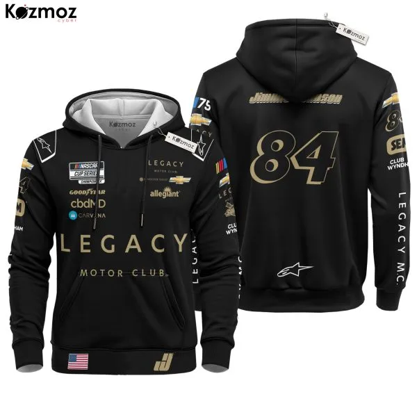 Jimmie Johnson Racing Costume 2023 Collection - 84 Legacy Motor Club NASCAR Racing Team - Image 2
