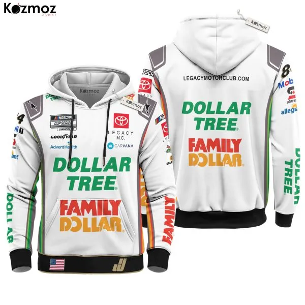 Alternative view of Jimmie Johnson Racing Costume 2024 Dollar tree Collection - Legacy Motor Club NASCAR Racing Team