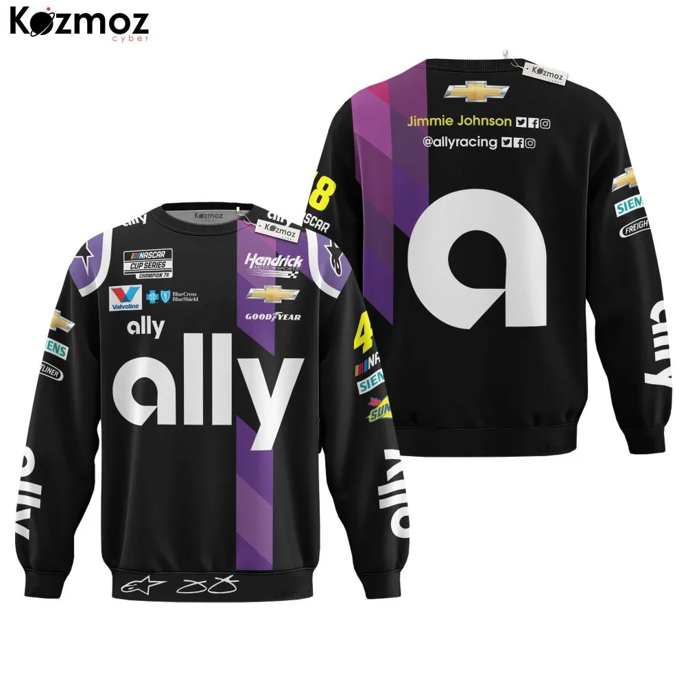 Jimmie Johnson Racing Suit Ally 2020 Collection - NASCAR Racing Team - Image 4