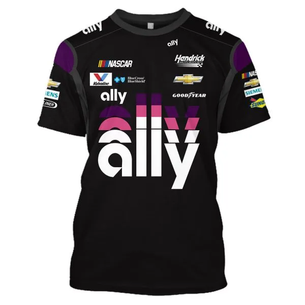 Jimmie Johnson Racing Suit Ally 2021 Hoodie Collection - Hendrick Motorsports NASCAR Team - Image 7