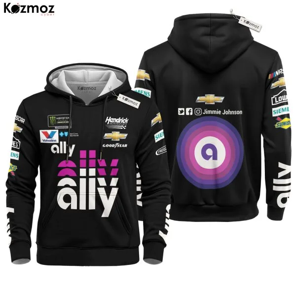 Alternative view of Jimmie Johnson Racing Suit Ally Purple 2020 Collection - NASCAR Racing Team
