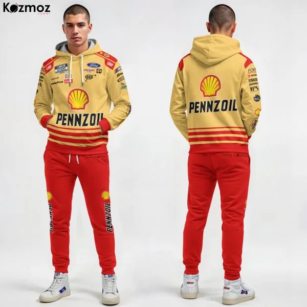 Joey Logano Racing Firesuit Costume 2024 Collection - Team Penske NASCAR Racing Team