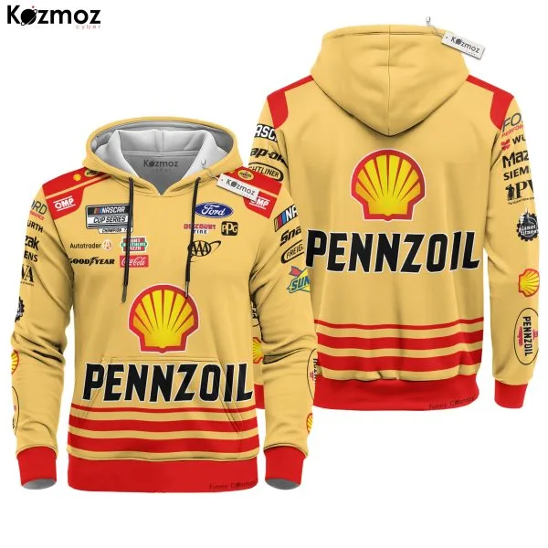 Alternative view of Joey Logano Racing Firesuit Costume 2024 Collection - Team Penske NASCAR Racing Team