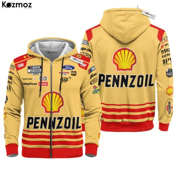 Joey Logano Racing Firesuit Costume 2024 Collection - Team Penske NASCAR Racing Team - Image 3