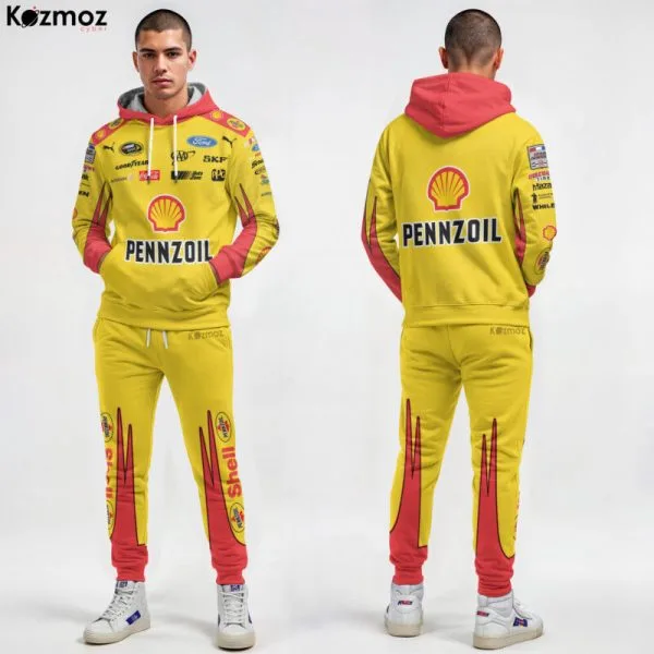 Joey Logano Racing Suit Shell-Pennzoil #22 2018 Collection - NASCAR Racing Team - Image 6