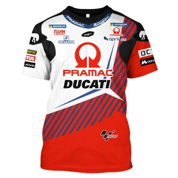 Johann Zarco Racing Costume Suit 2021 Pramac Ducati MotoGP Team - Image 6