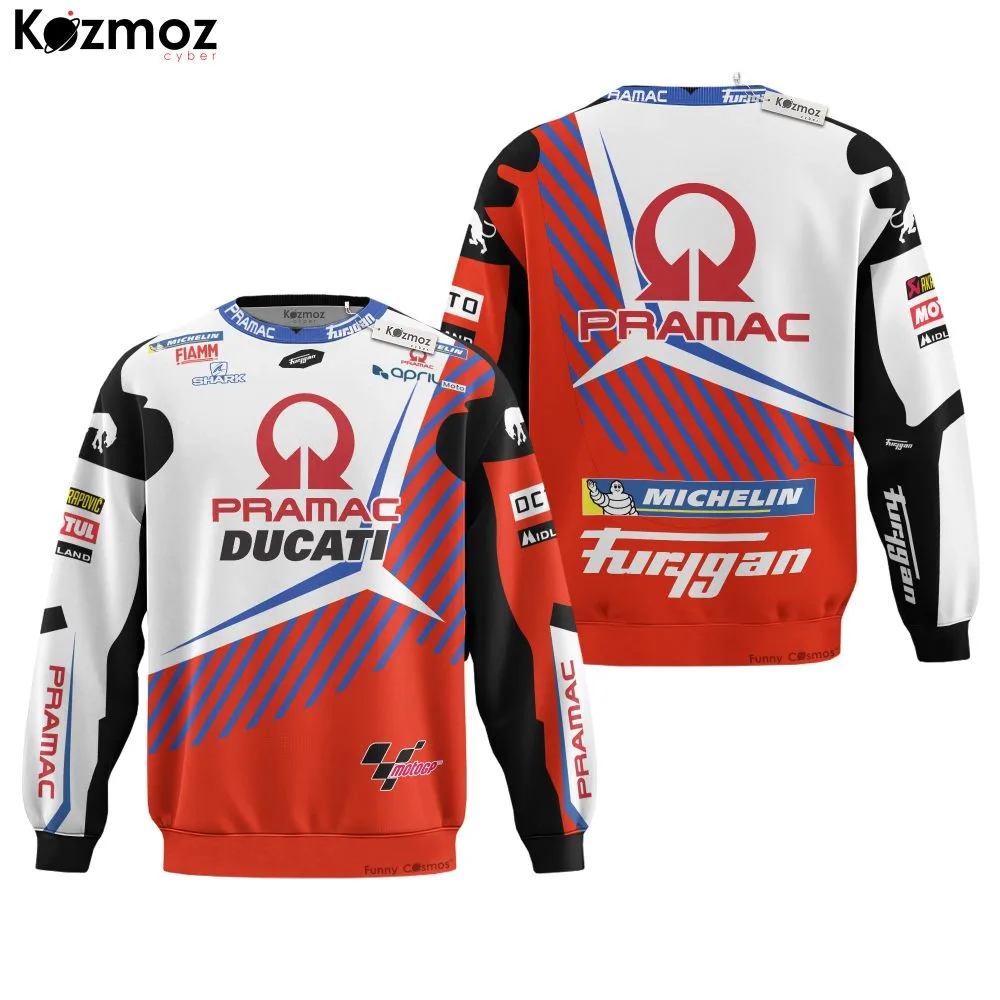 Johann Zarco Racing Costume Suit 2021 Pramac Ducati MotoGP Team - Image 4