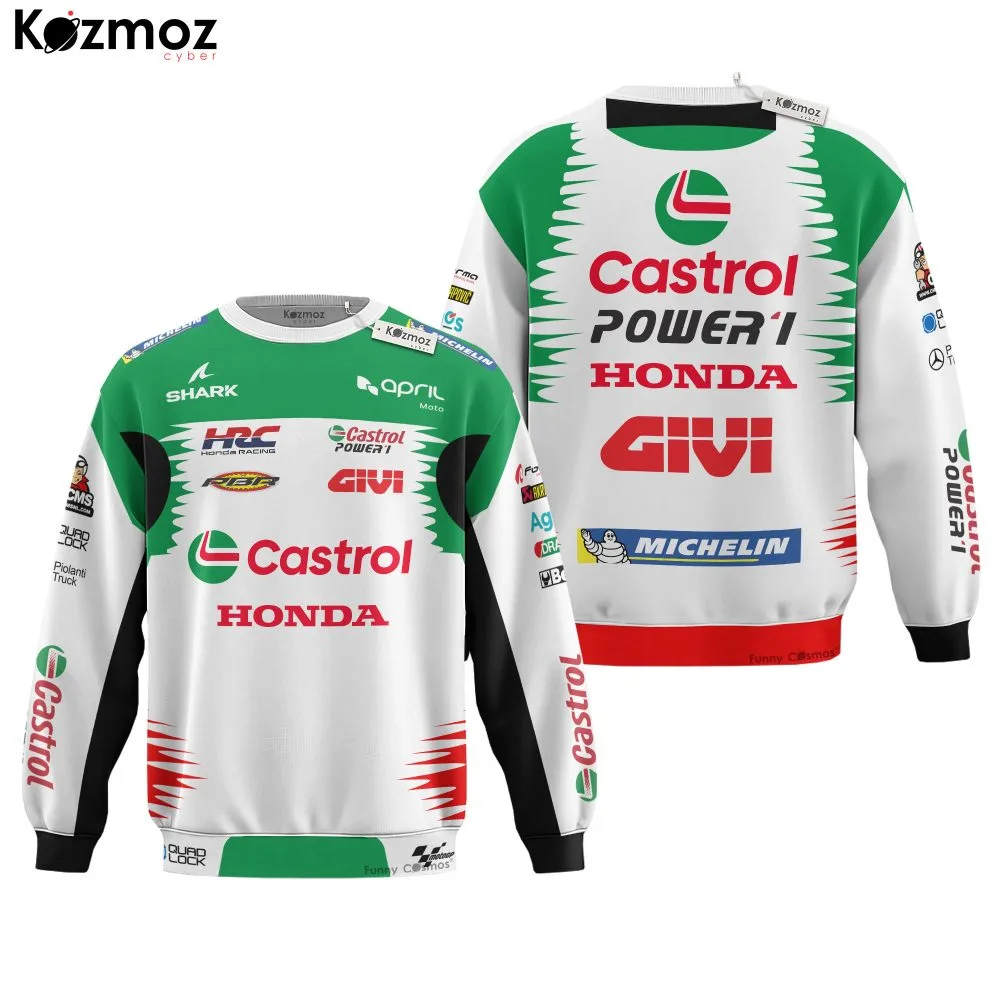 Johann Zarco Racing Costume Suit 2025 - LCR Castrol Honda MotoGP Collection - Image 5