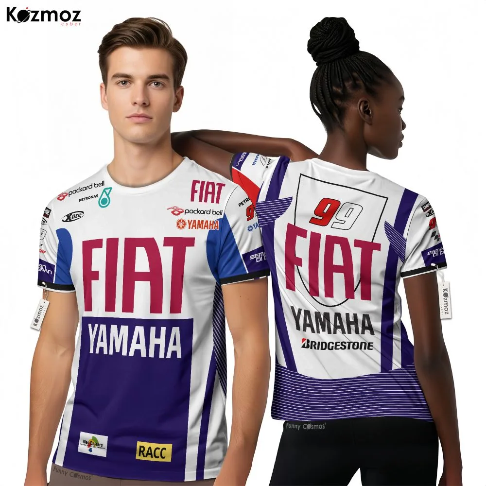 Jorge Lorenzo Racing Costume Fiat 2010 Collection - Yamaha MotoGP Racing Team - Image 6