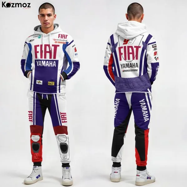Jorge Lorenzo Racing Costume Fiat 2010 Collection - Yamaha MotoGP Racing Team