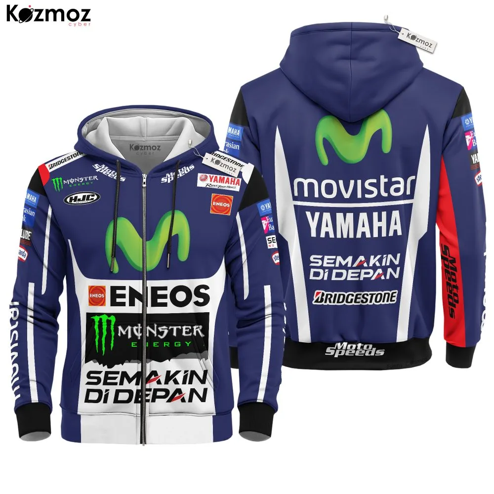 Jorge Lorenzo Racing Costume Yamaha Movistar 2015 Collection - Yamaha MotoGP Racing Team - Image 3