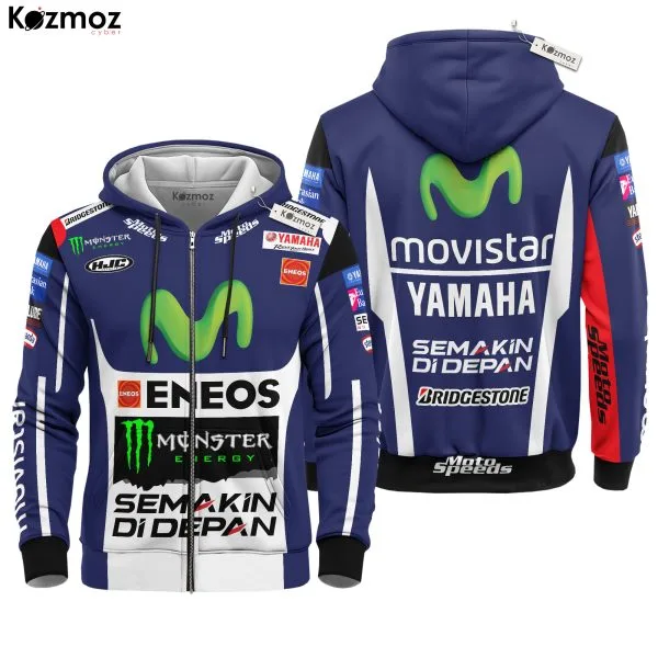 Jorge Lorenzo Racing Costume Yamaha Movistar 2015 Collection - Yamaha MotoGP Racing Team - Image 3