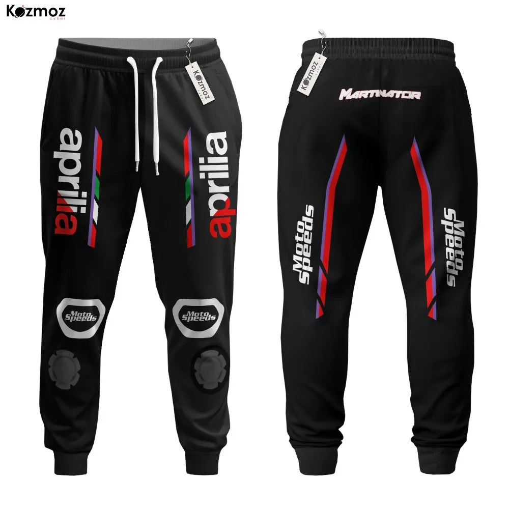 Jorge Martin Motorcycle Racing Suit Aprilia 2025 Collection - Aprilia MotoGP Racing Team - Image 5