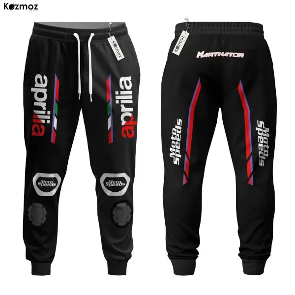 Jorge Martin Motorcycle Racing Suit Aprilia 2025 Collection - Aprilia MotoGP Racing Team - Image 5