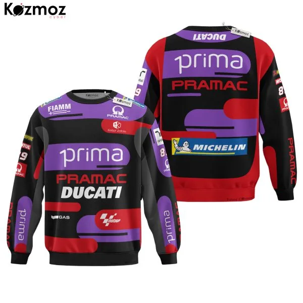Jorge Martin Racing Suit 2024 Ducati MotoGP Edition - Ducati Lenovo MotoGP Team - Image 3