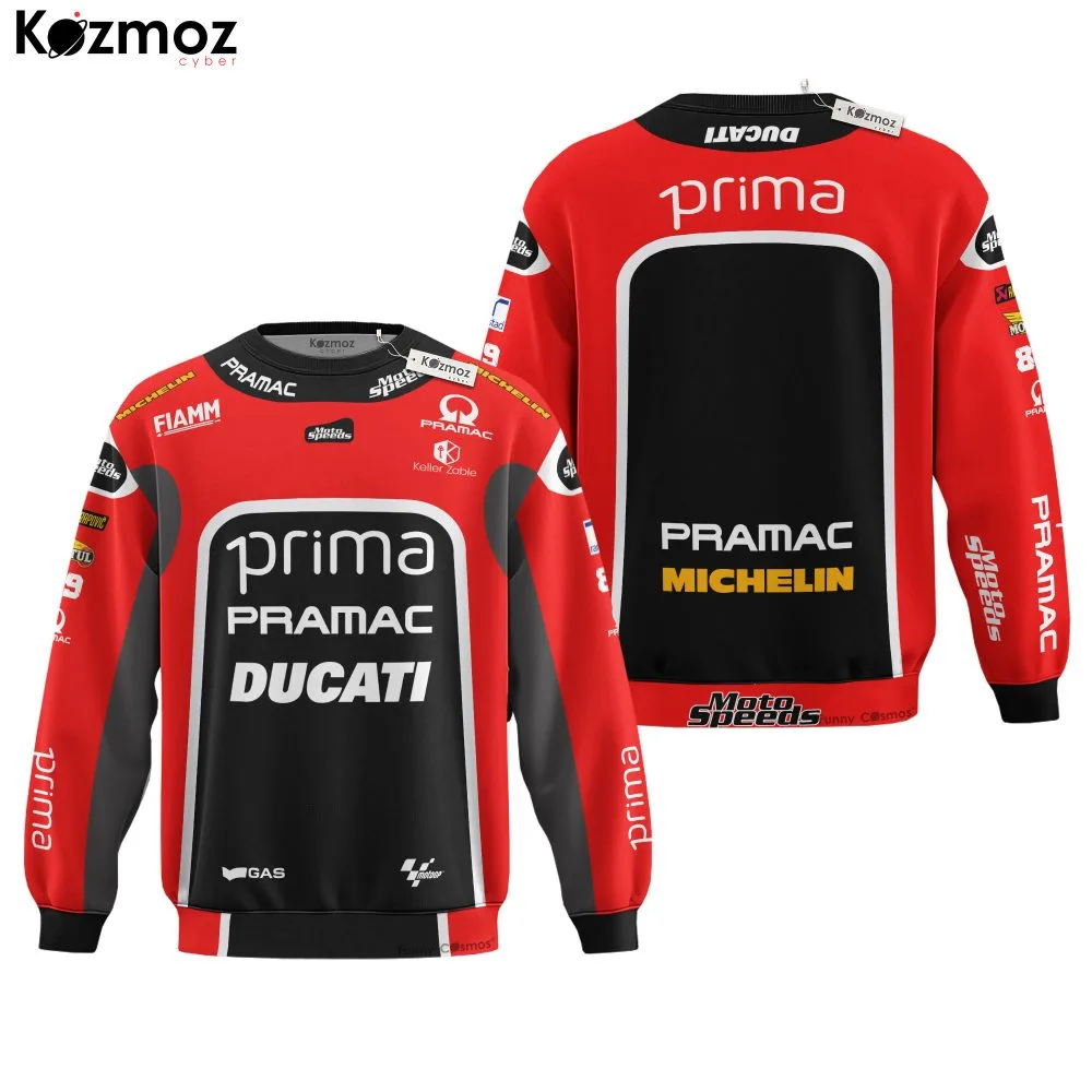 Jorge Martin Racing Suit Ducati British GP 2024 Collection - Ducati MotoGP Racing Team - Image 4