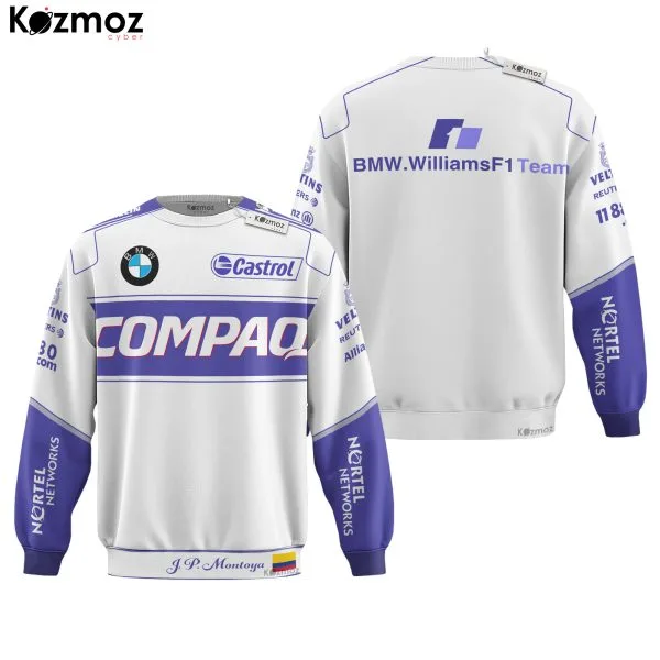 Juan Pablo Montoya Racing Costume 2001 Collection Williams Racing Team - Image 4