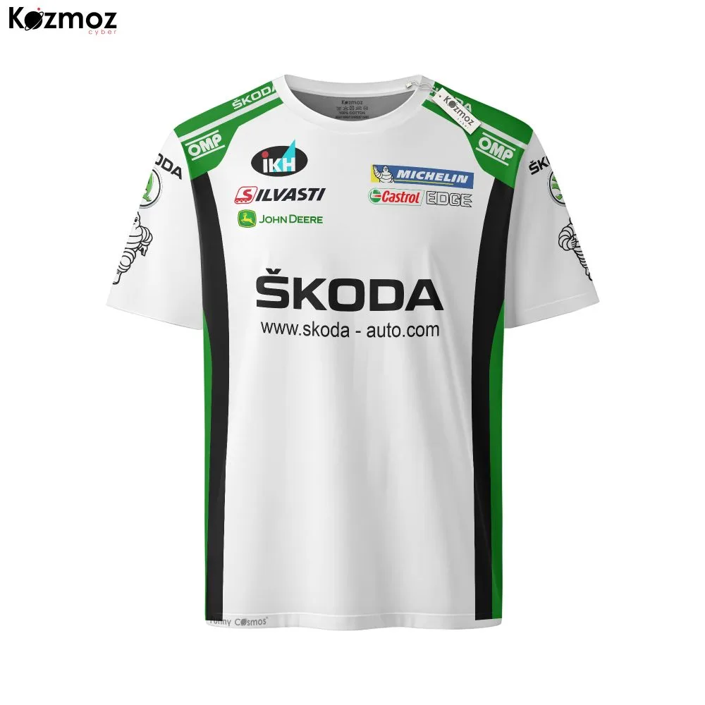 Kalle Rovanpera Skoda Motorsport Racing Costume Suit 2019 WRC2 Rally Championship - Image 3
