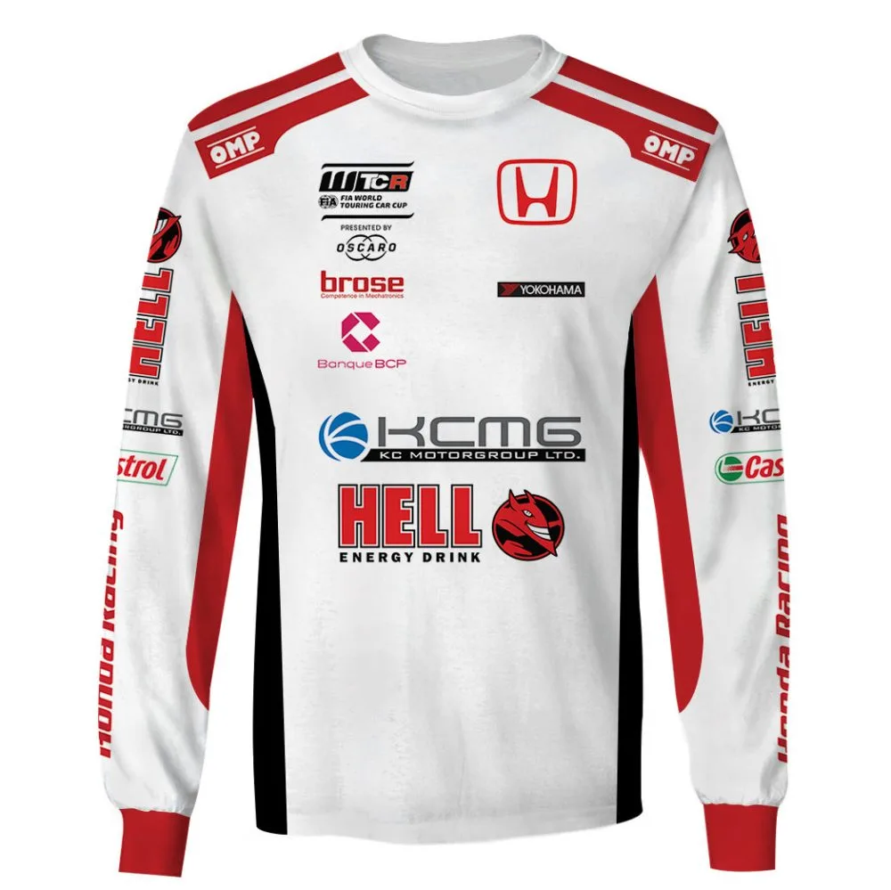Kcmg Hoodie Kcmg, Yokohama, Omp, Hell Energy Drink , Fia Sweater Racing Costume - Image 6
