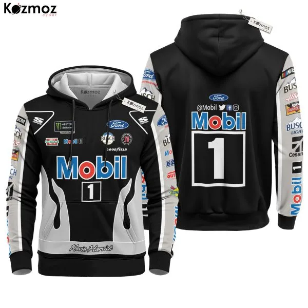 Alternative view of Kevin Harvick Racing Costume 2023 Mobil 1 Collection - Stewart-Haas NASCAR Racing Team