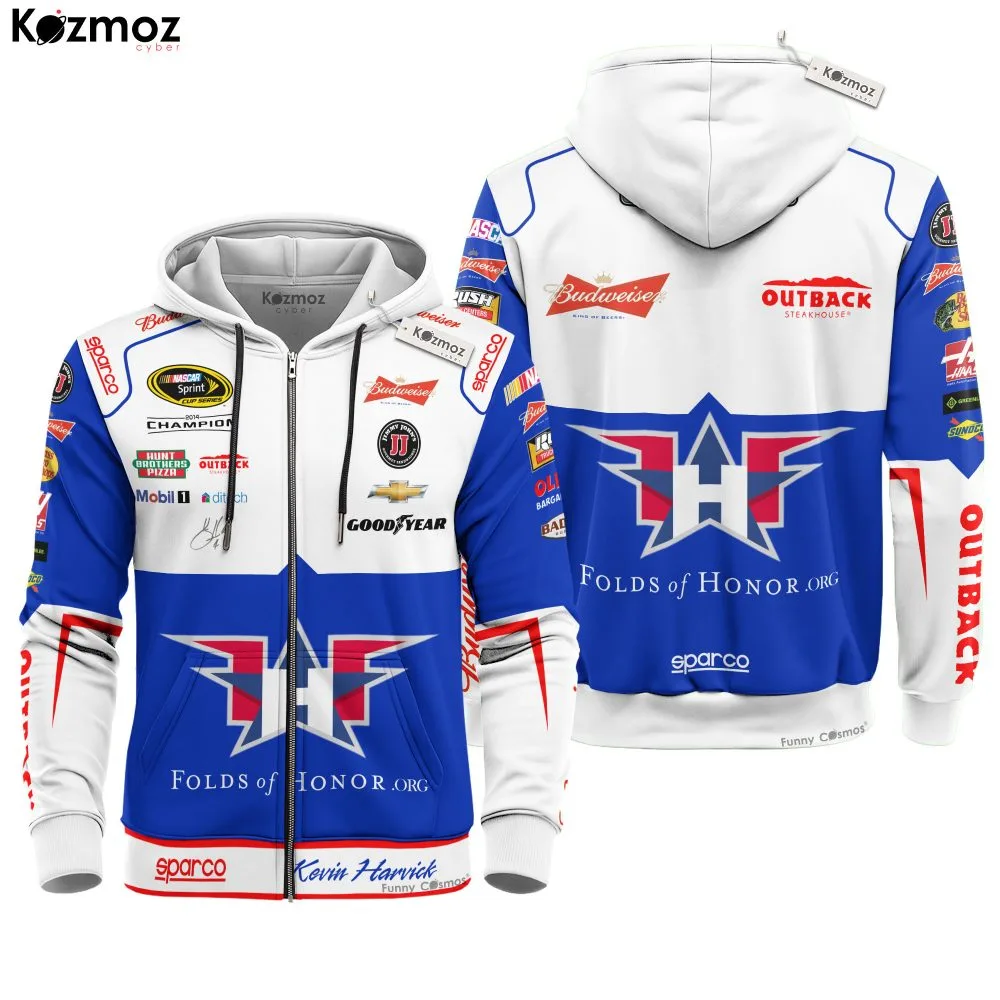 Kevin Harvick Racing Firesuit Costume 2015 Toyota-Save Mart 350 Collection - Stewart-Haas NASCAR Racing Team - Image 3