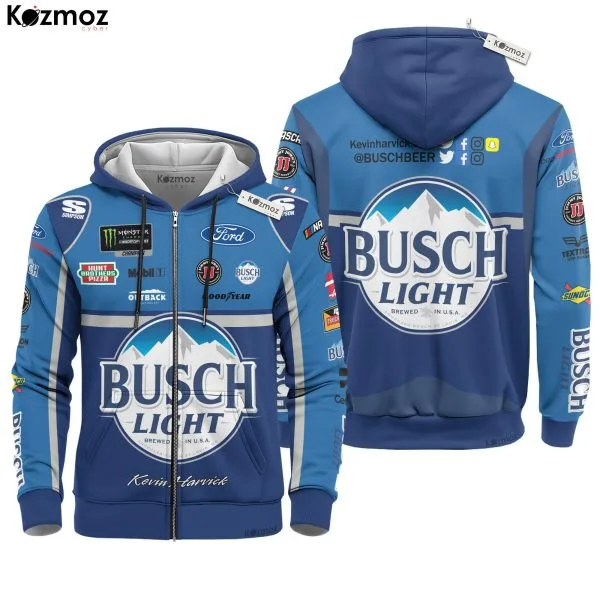Kevin Harvick Racing Suit Busch Beer 2017 Collection - NASCAR Racing Team - Image 3