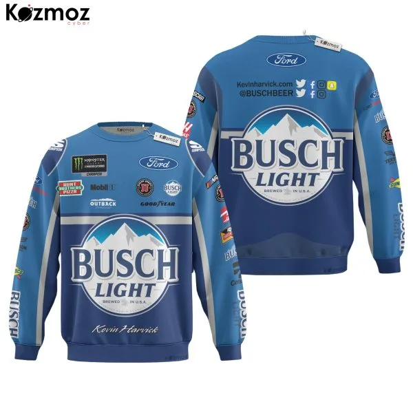 Kevin Harvick Racing Suit Busch Beer 2017 Collection - NASCAR Racing Team - Image 4