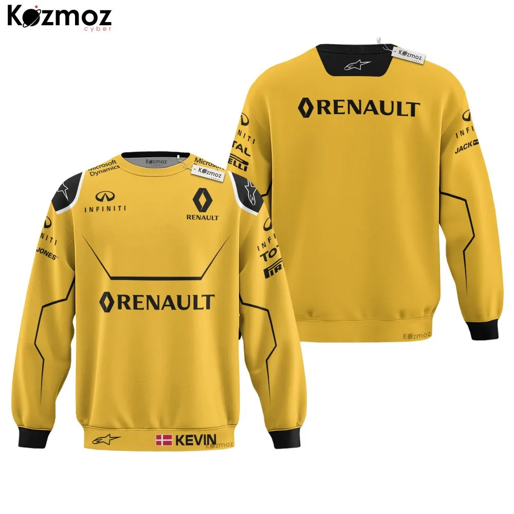 Kevin Magnussen Racing Costume 2016 Renault Racing Australian GP Uniform - - Image 4