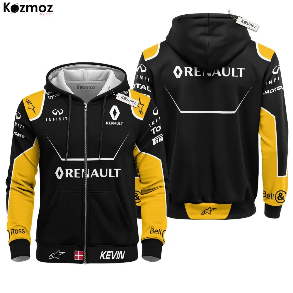 Kevin Magnussen Racing Costume 2016 Renault  Racing Team - - Image 3