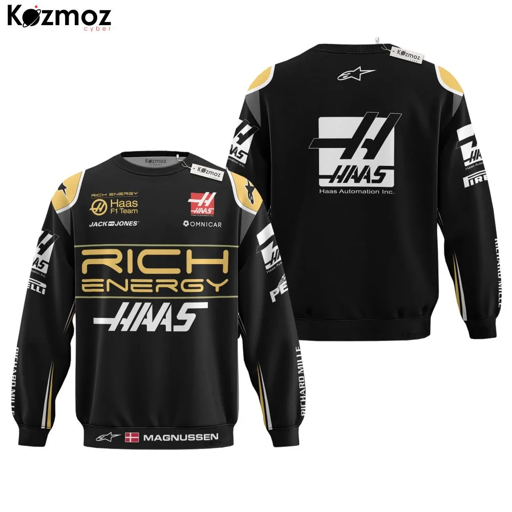 Kevin Magnussen Racing Costume 2019 Haas Brazilian GP Race Uniform - - Image 4
