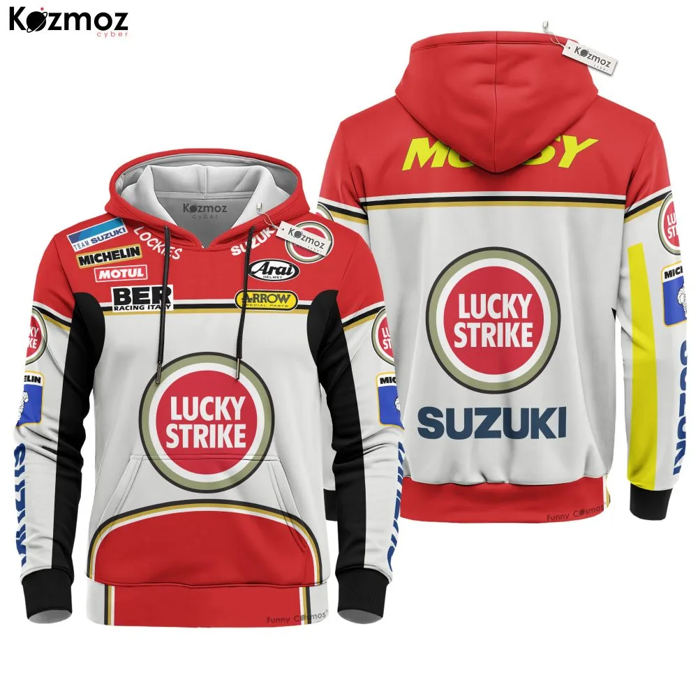 Kevin Schwantz Racing Suit Suzuki 1993 Collection - Lucky Stripe MotoGP Racing Team - Image 2