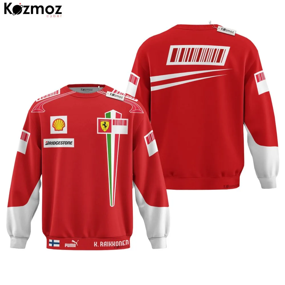 Kimi Raikkonen Racing Costume 2007 Original Collection - SF Racing Team - - Image 4