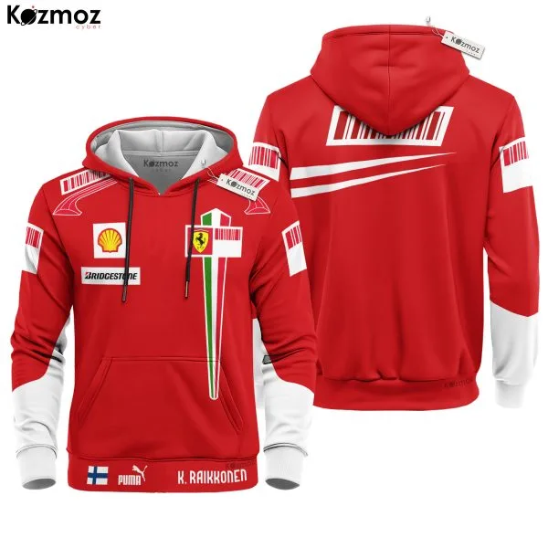 Alternative view of Kimi Raikkonen Racing Costume 2007 Original Collection - SF Racing Team -