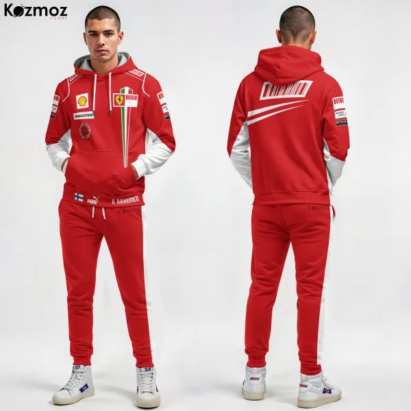 Kimi Raikkonen Racing Costume 2008 Collection Racing Team -