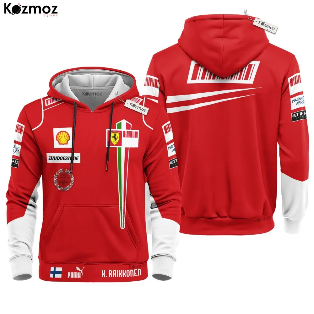 Kimi Raikkonen Racing Costume 2008 Collection Racing Team - - Image 2