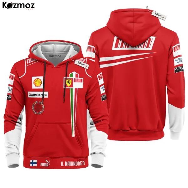 Alternative view of Kimi Raikkonen Racing Costume 2008 Collection Racing Team -