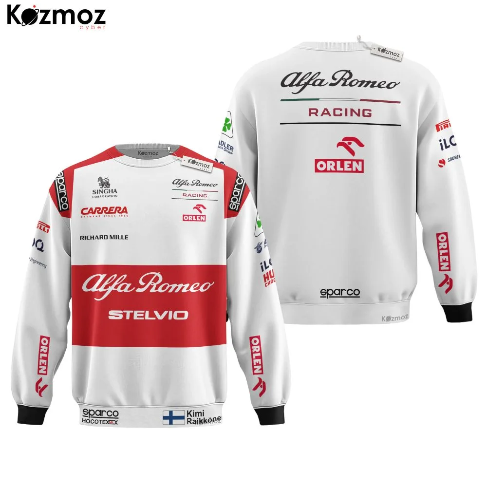 Kimi Raikkonen Racing Costume 2020 Collection - Alfa Romeo  Racing Team - - Image 4