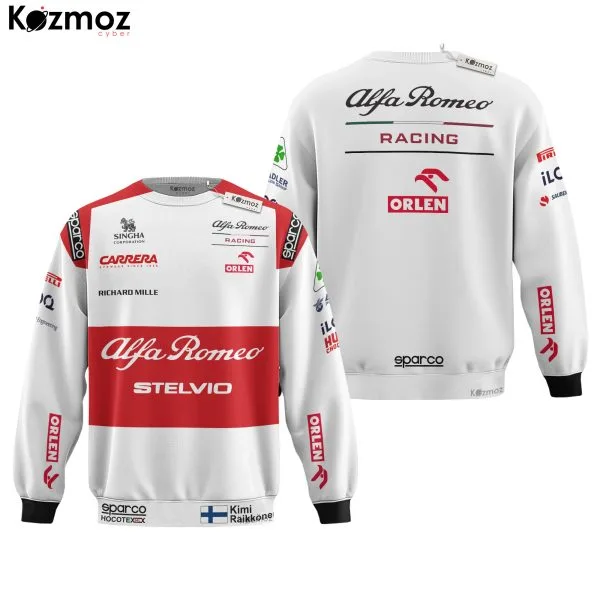 Kimi Raikkonen Racing Costume 2020 Collection - Alfa Romeo  Racing Team - - Image 4