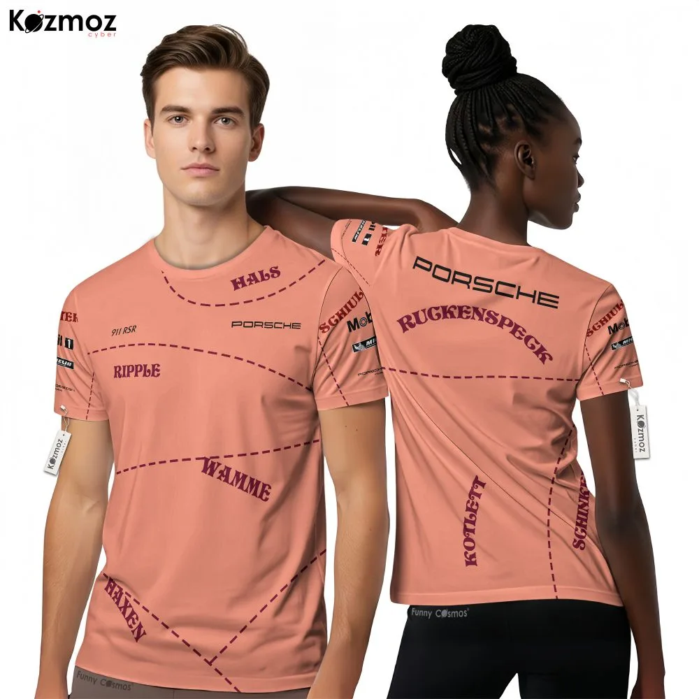 Kévin Estre Porsche Pink Pig Costume Racing Suit - Image 7