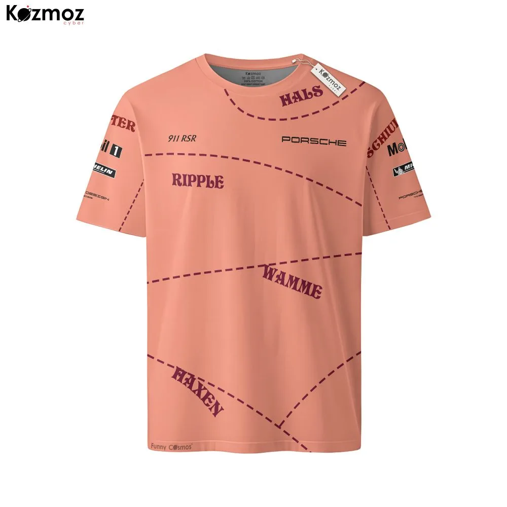 Kévin Estre Porsche Pink Pig Costume Racing Suit - Image 8