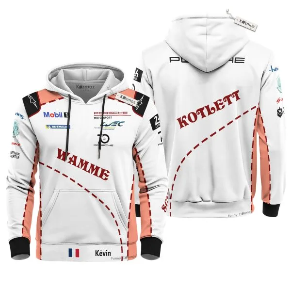 Kévin Estre Porsche Pink Pig Costume Racing Suit - Image 3