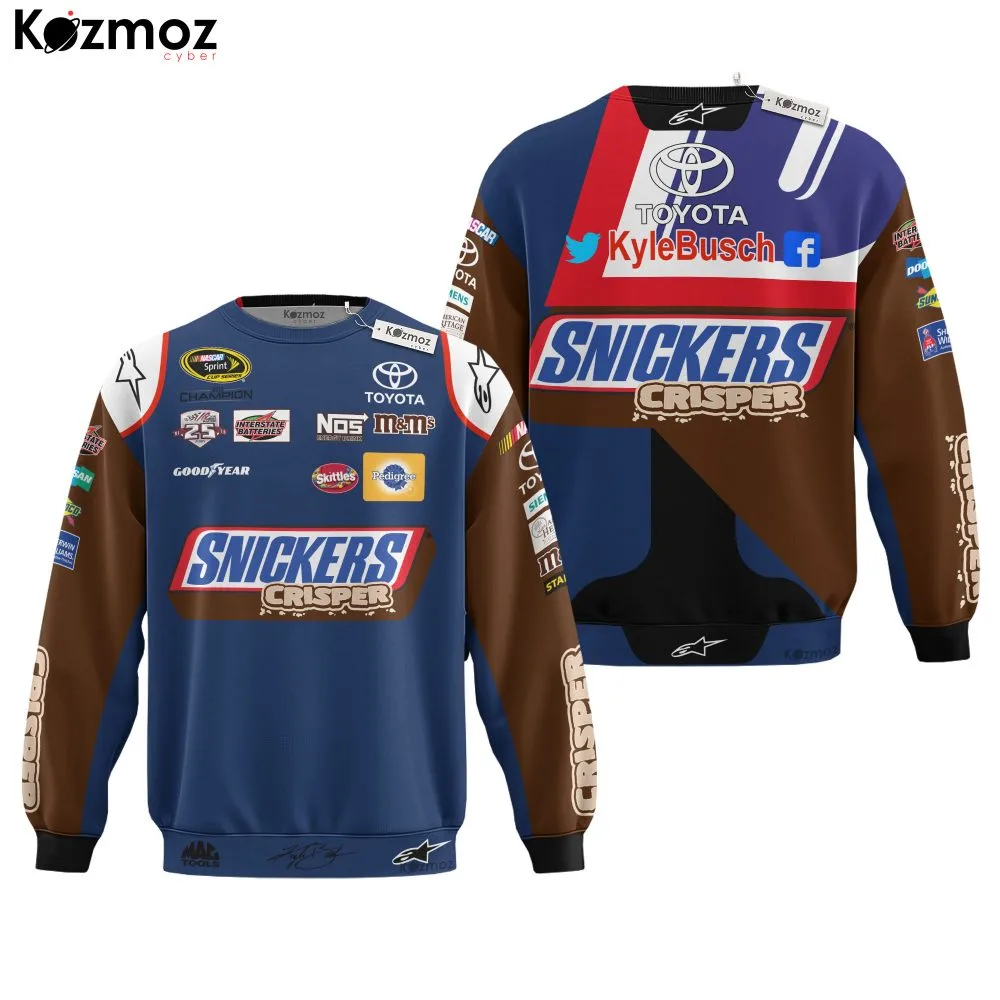 Kyle Busch Racing Costume 2016 Collection - Snickers Crisper NASCAR Racing Team - Image 4
