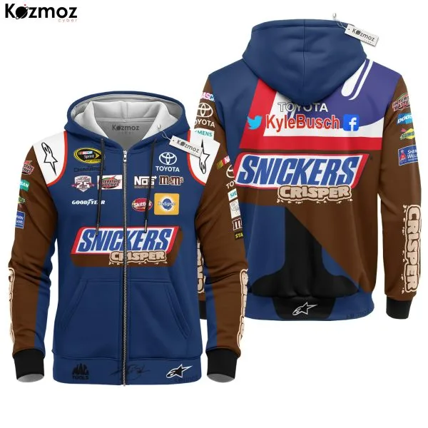 Kyle Busch Racing Costume 2016 Collection - Snickers Crisper NASCAR Racing Team - Image 3